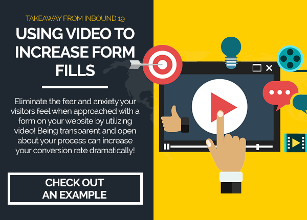 Marketing Tip_INBOUND19 Video for Forms